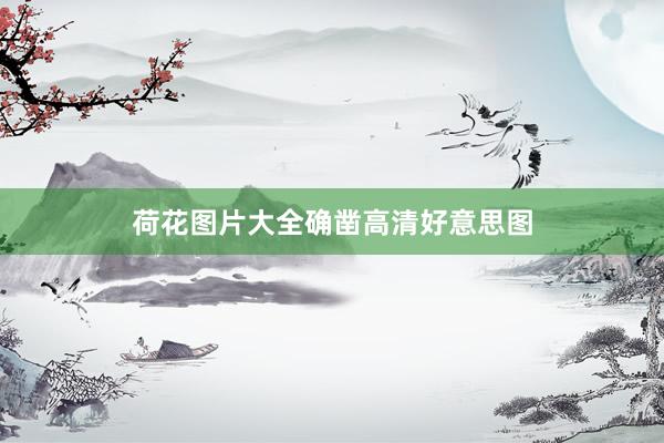 荷花图片大全确凿高清好意思图